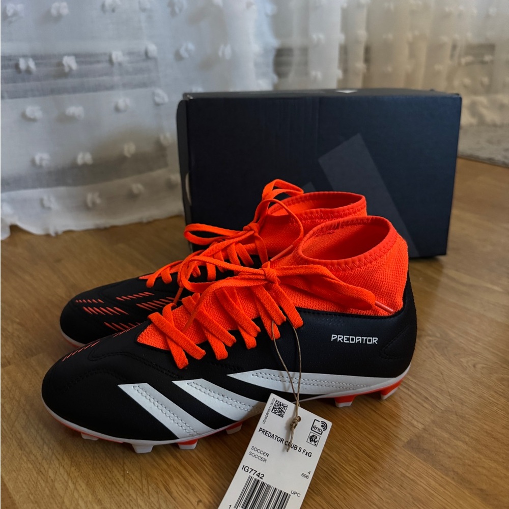 New Predator soccer cleats